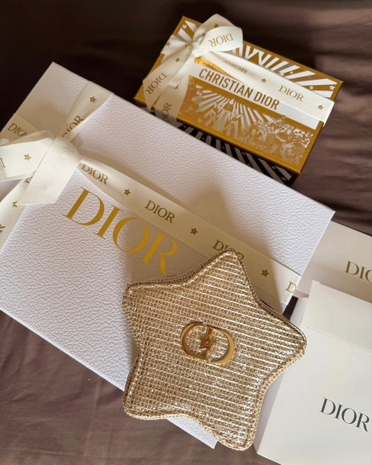 Gold Star Mesh Pouch 2025