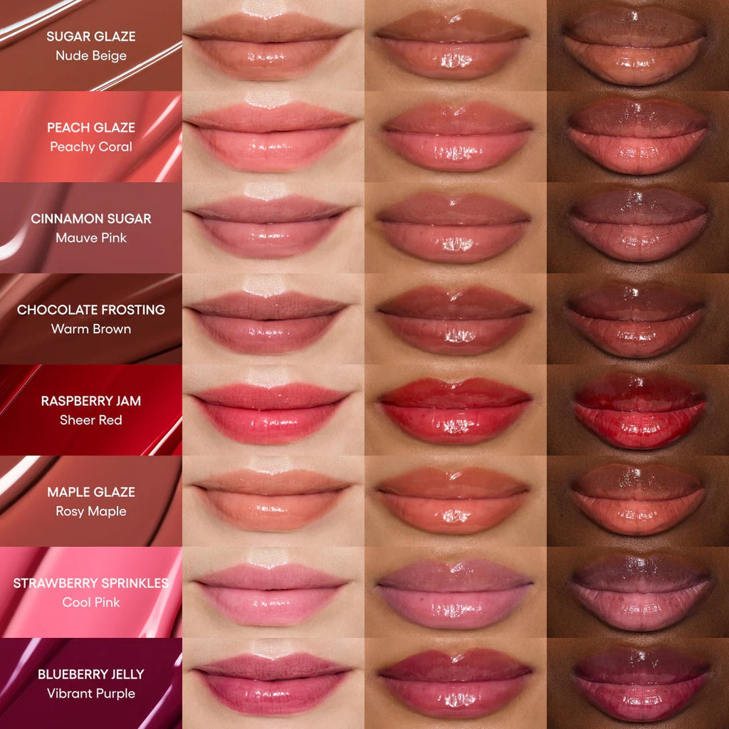 Glaze Craze Tinted Lip Serum - Chocolate Frosting