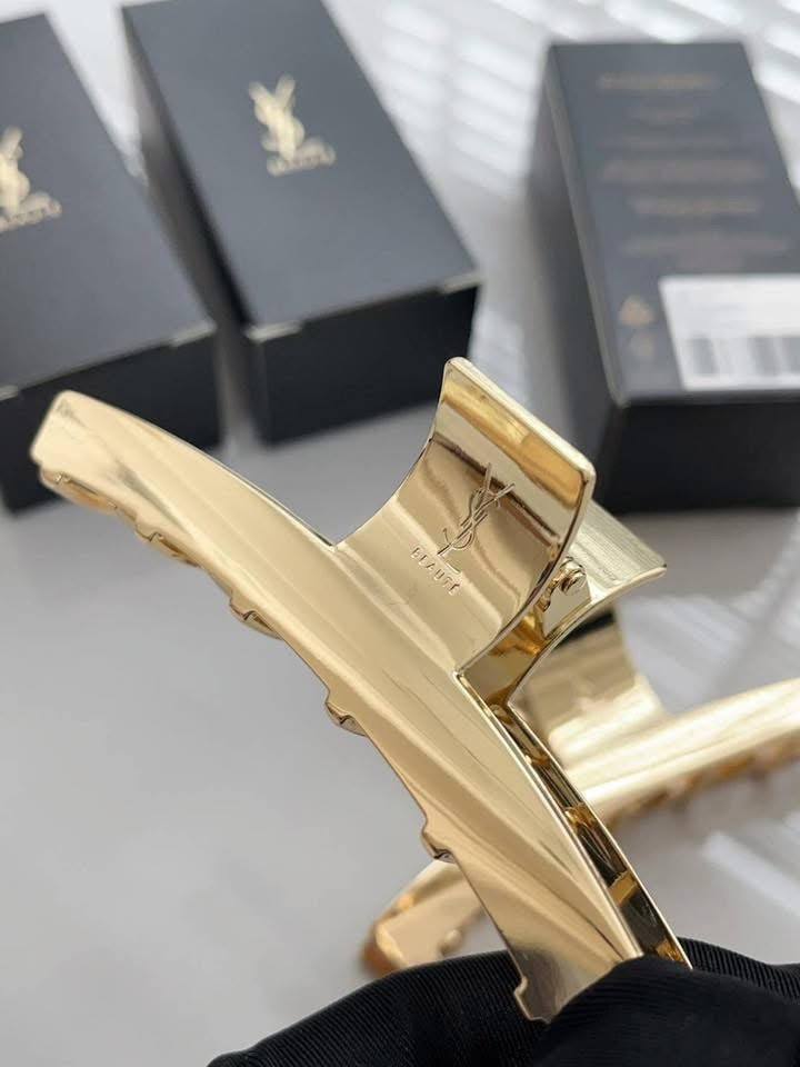 YSL Gold Hair Clip