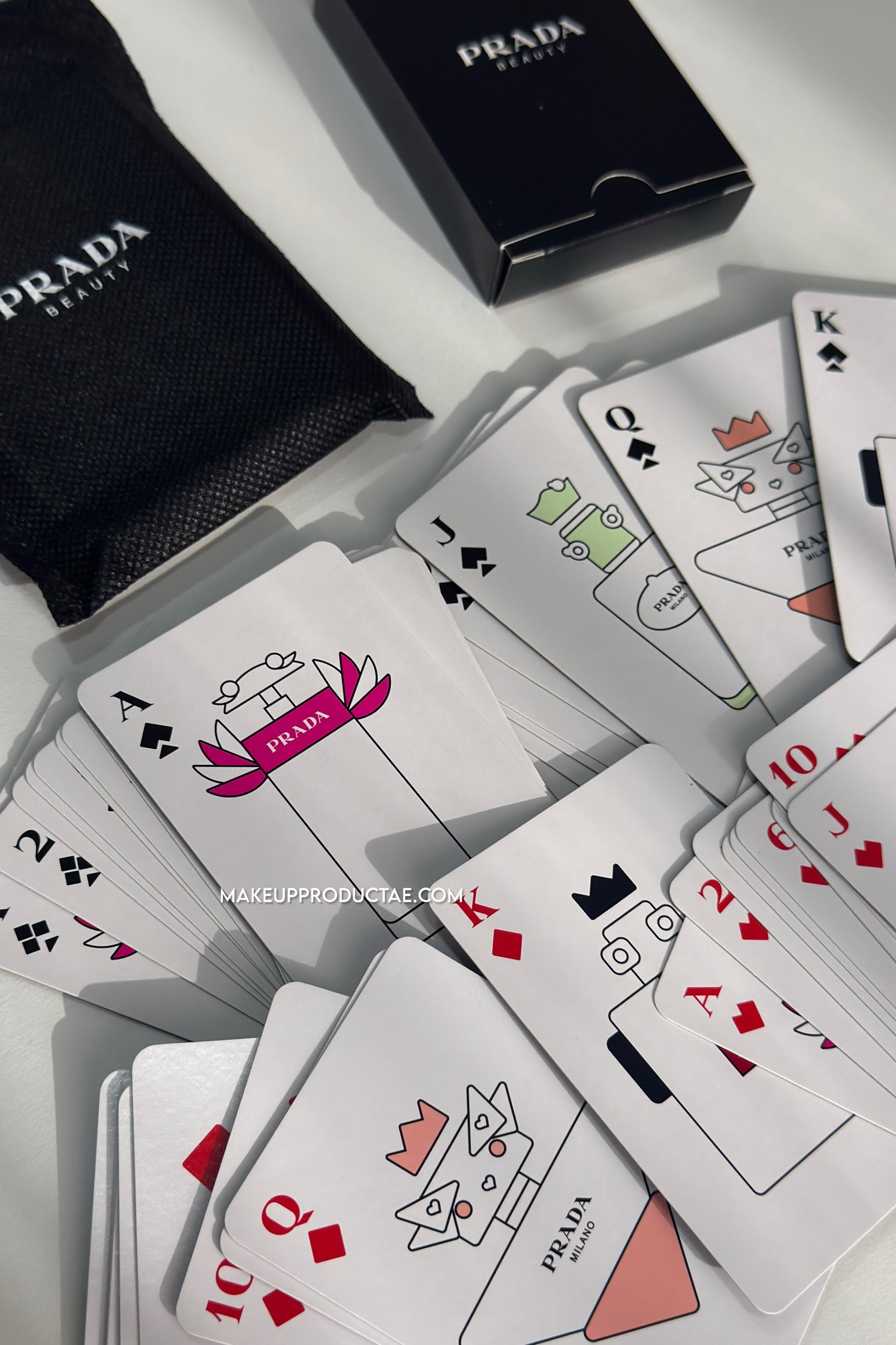 Prada Beauty Playing Cards - Limited Edition
