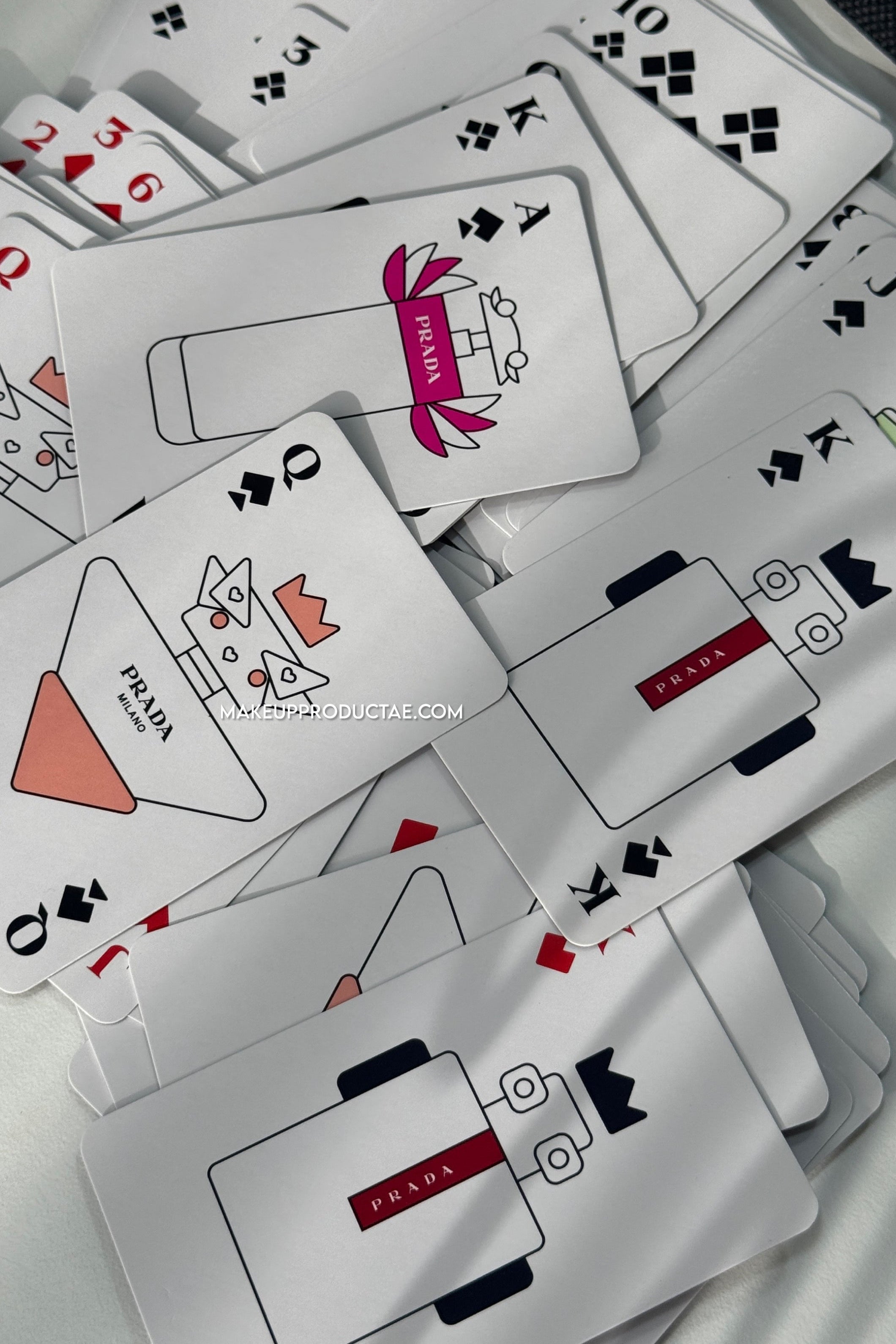 Prada Beauty Playing Cards - Limited Edition