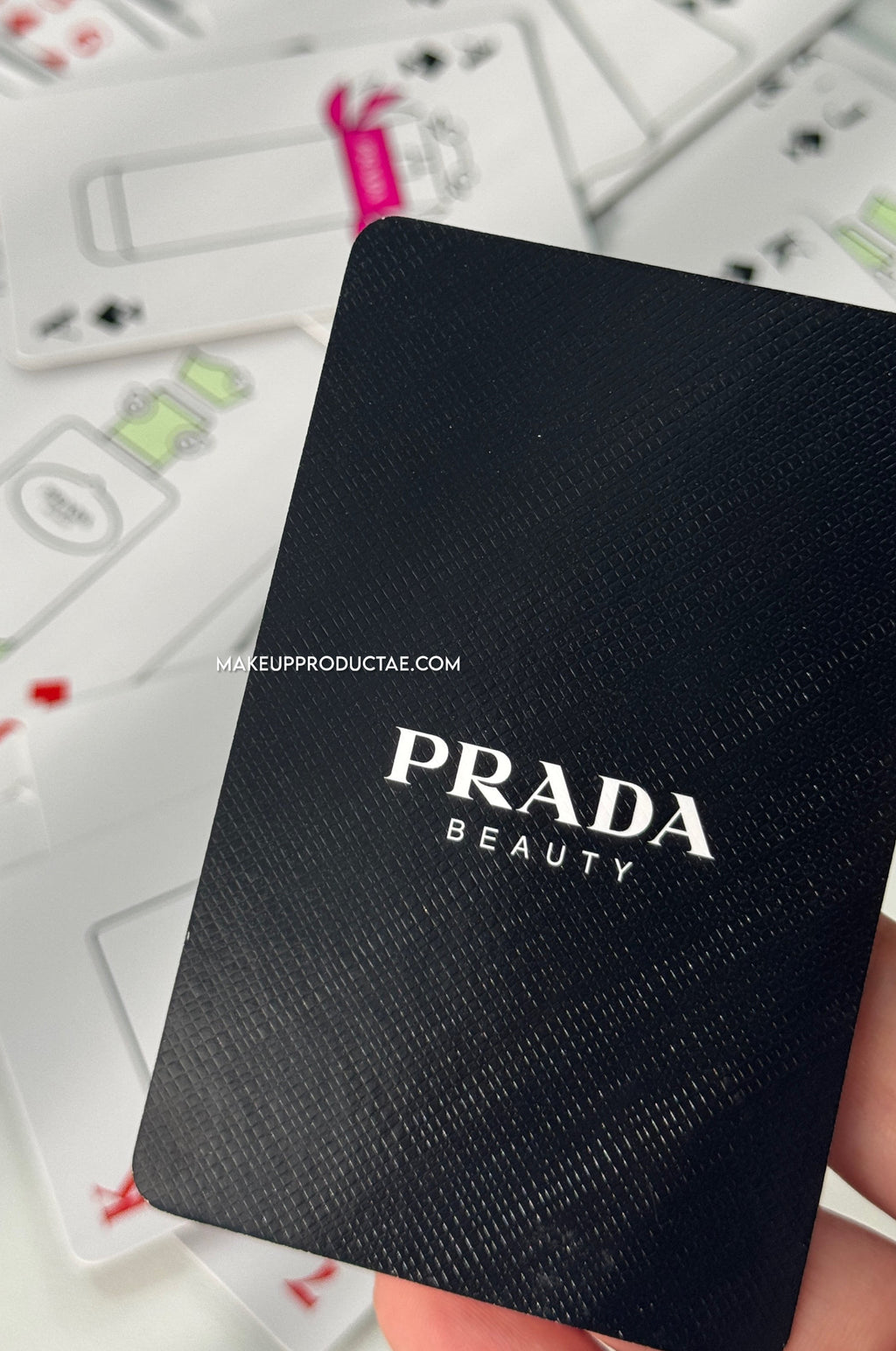 Prada Beauty Playing Cards - Limited Edition