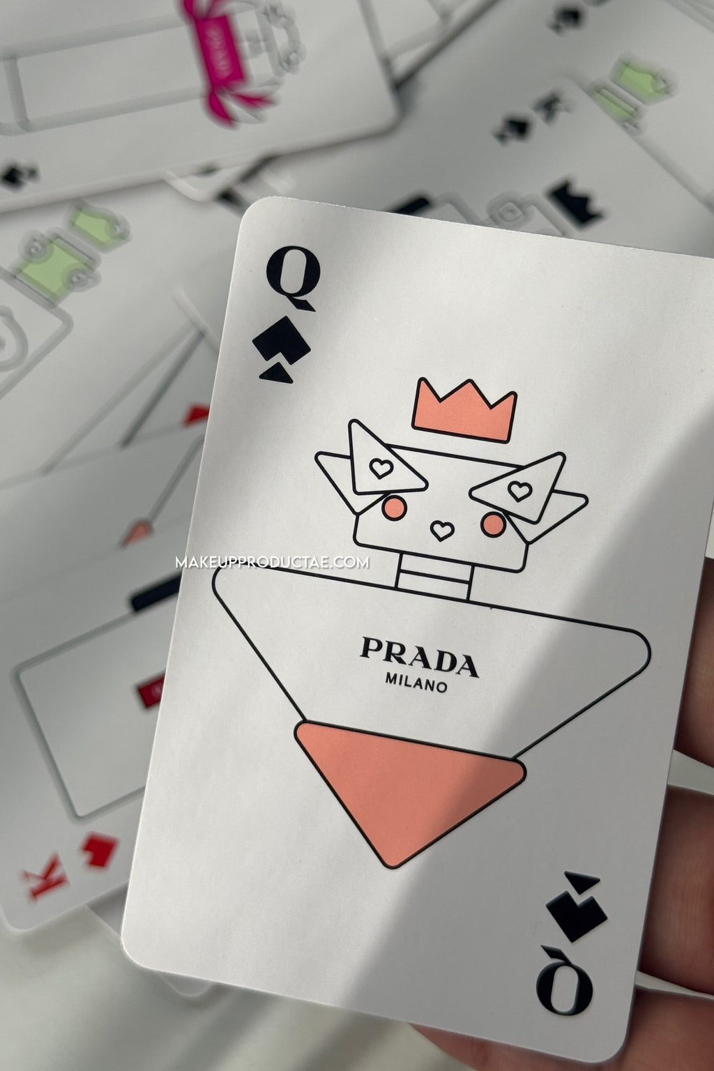 Prada Beauty Playing Cards - Limited Edition