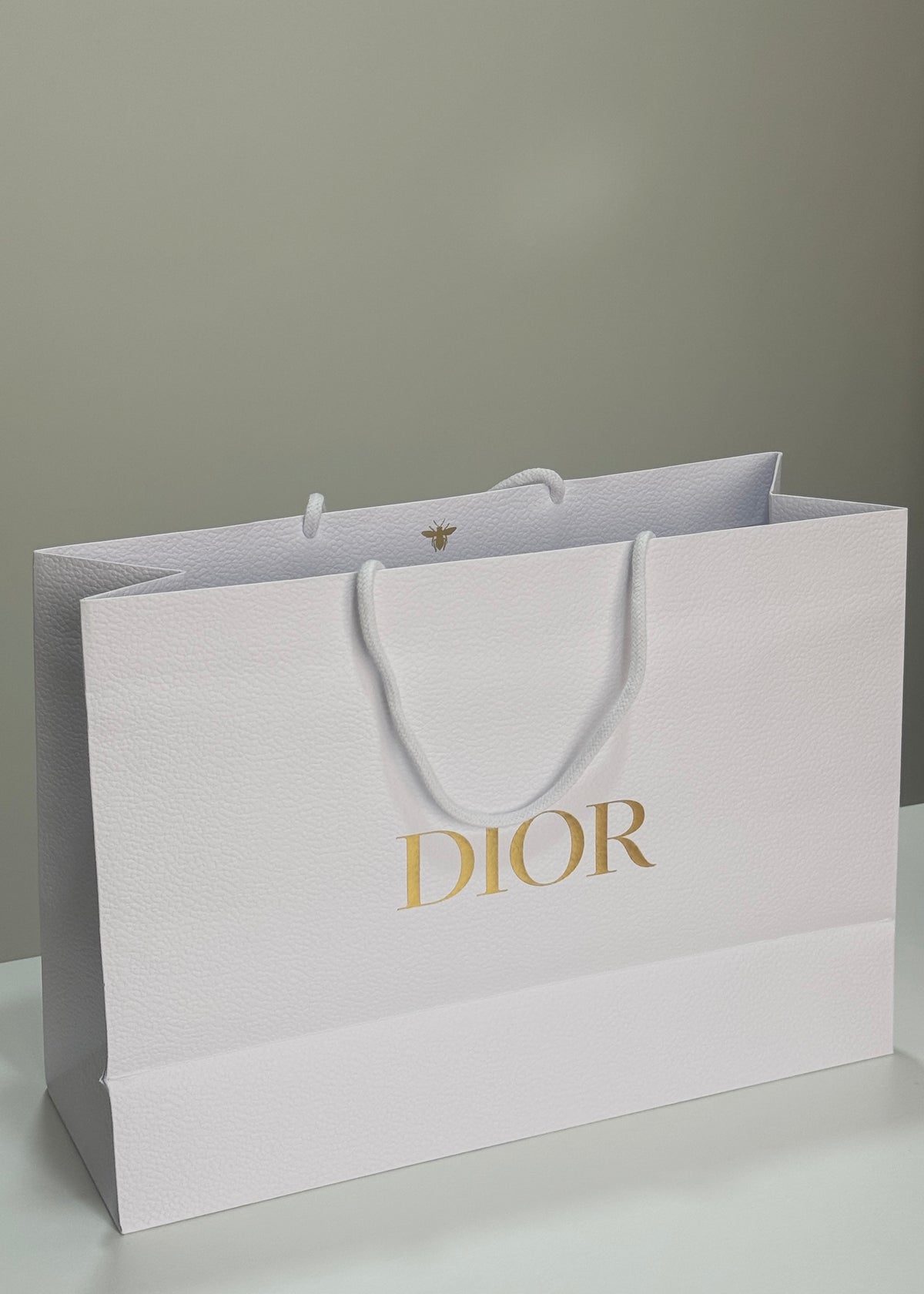 Dior White Paper/Gift Bag - L Size