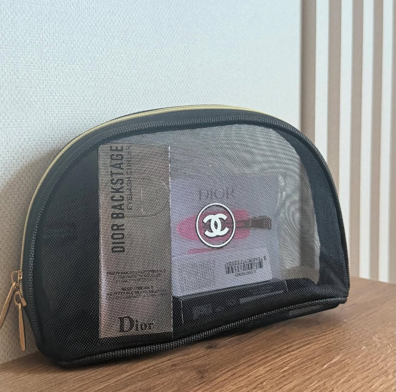 Black Mesh Pouch