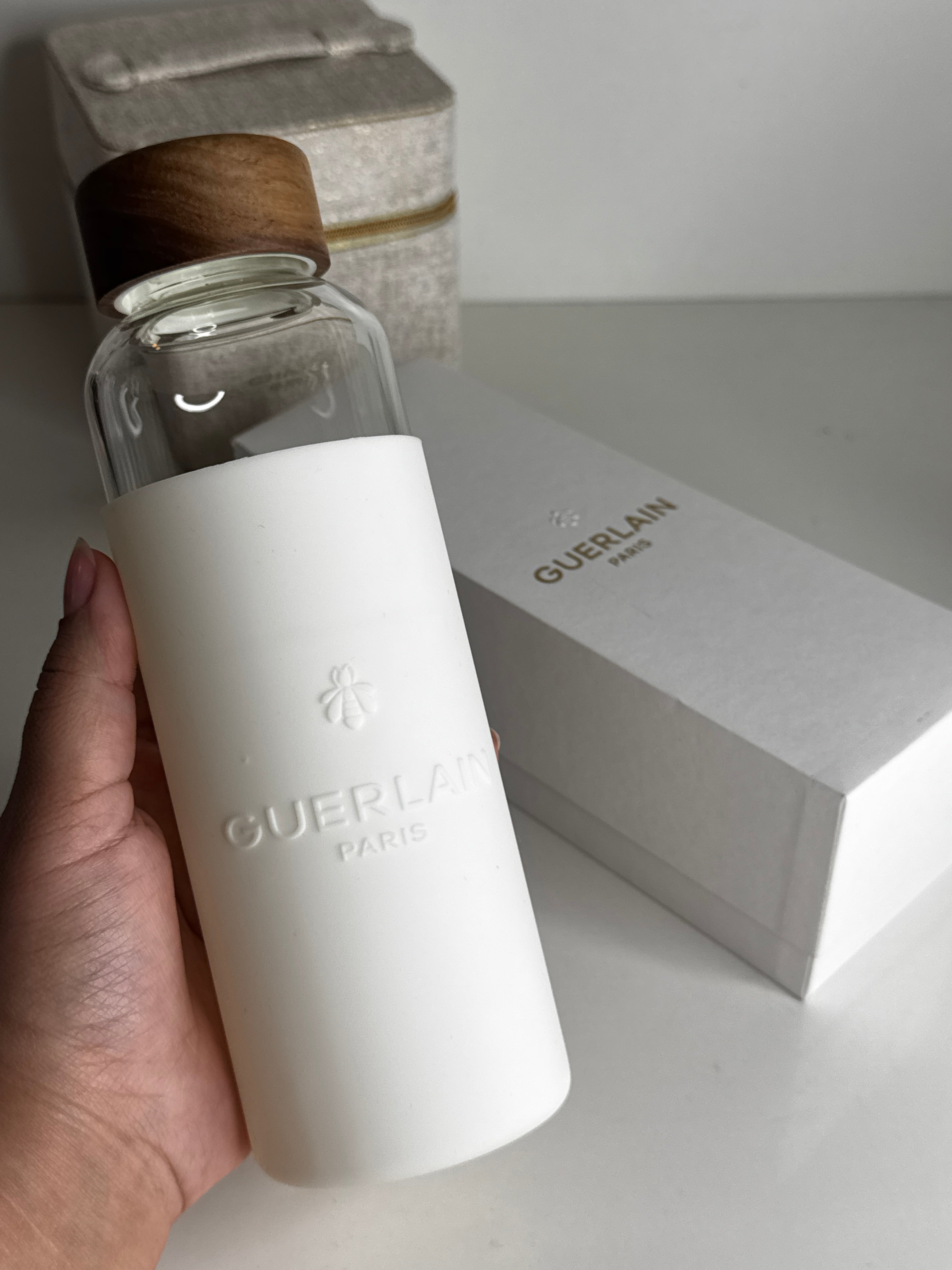 Glass Bottle With Silicone Sleeve