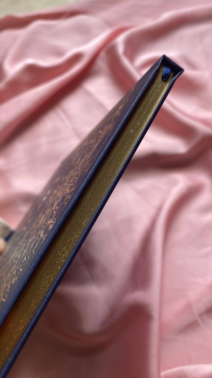 Dior Notebook (Navy & Gold)