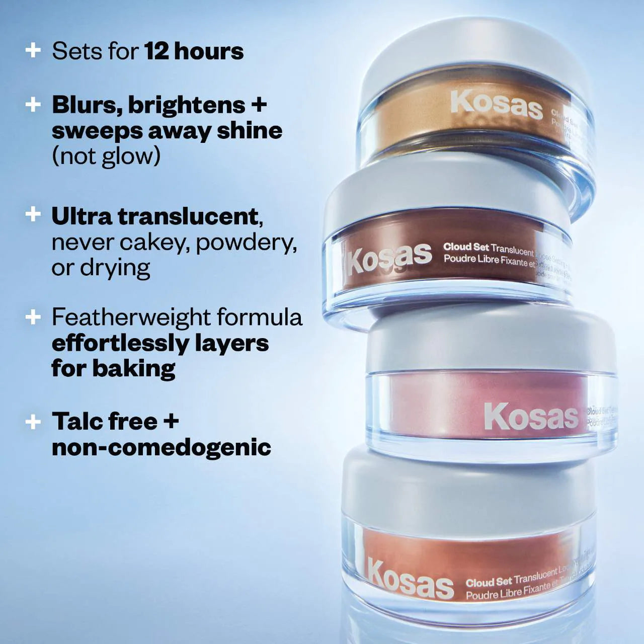 Cloud Set Loose Translucent Talc-Free Setting + Blurring Powder [Candy]