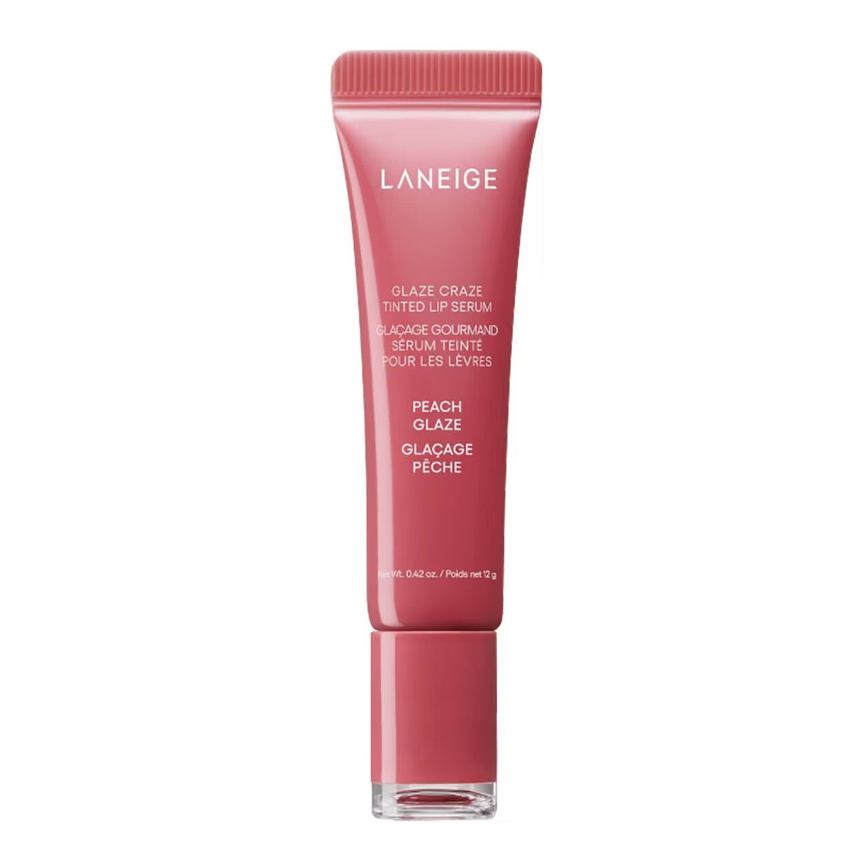 Glaze Craze Tinted Lip Serum - Peach Glaze