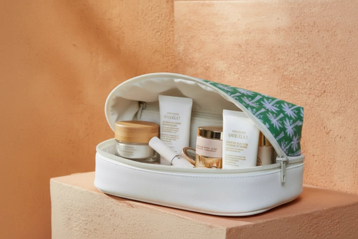Sephora Green Pouch Large - Ramadan Collection