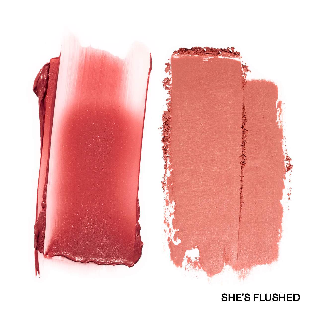 Major Headlines Double-Take Crème & Powder Blush Duo / She's Flushed - soft peachy pink