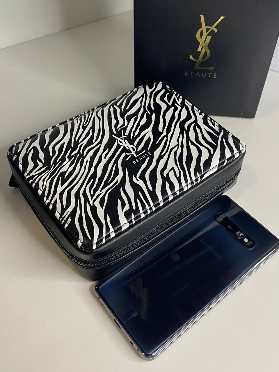 Luxurious YSL Beauty Pouch