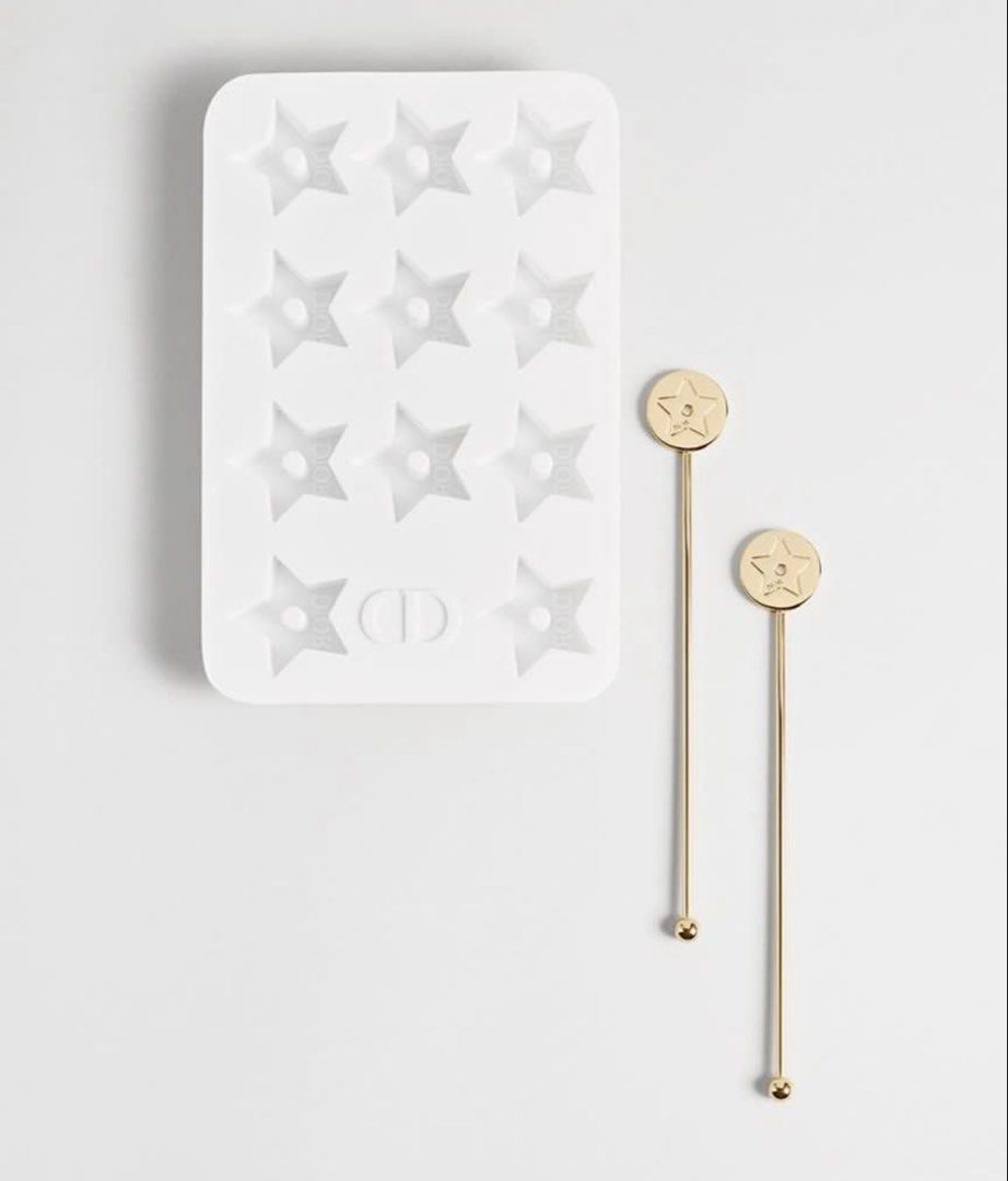 Dior Star Ice Cube & Stirrer Set