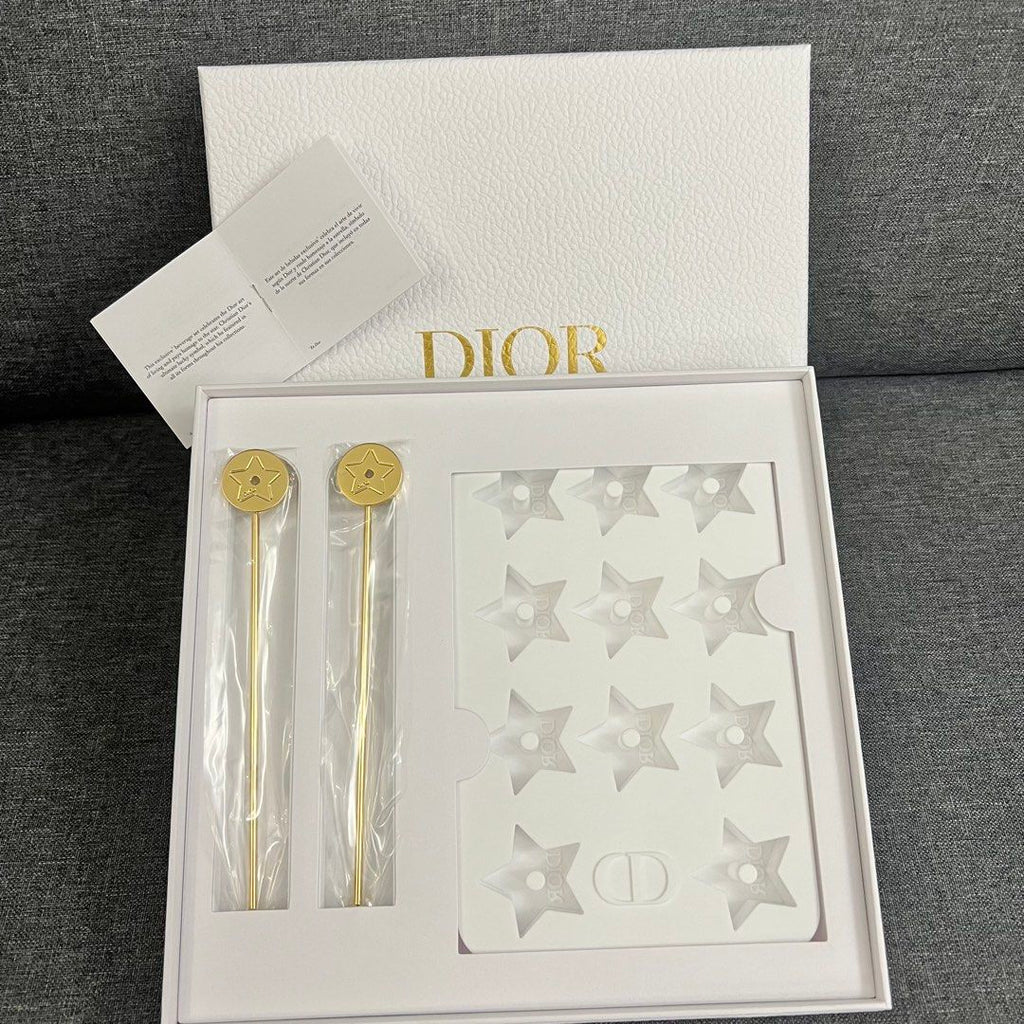 Dior Star Ice Cube & Stirrer Set