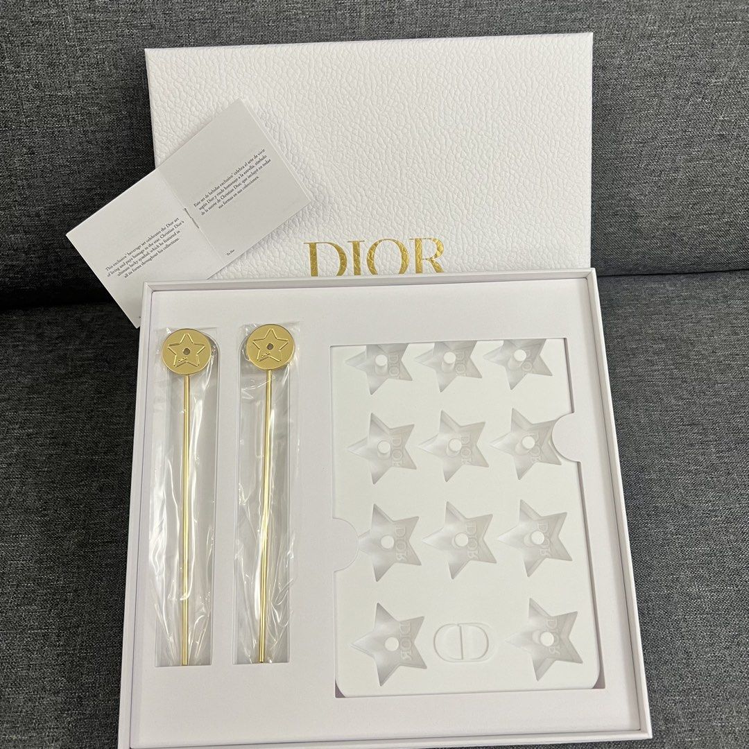 Dior Star Ice Cube & Stirrer Set