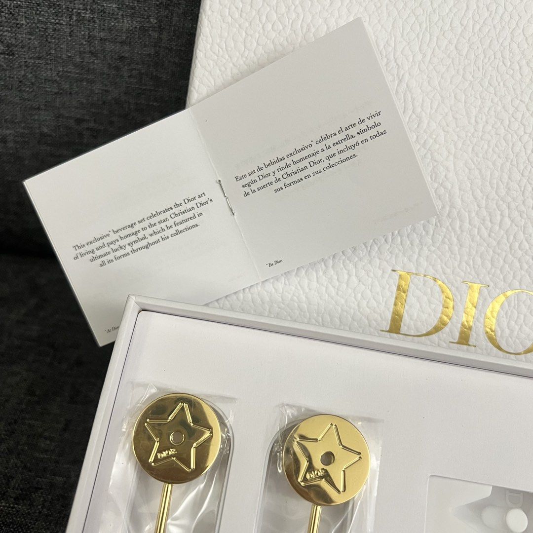 Dior Star Ice Cube & Stirrer Set