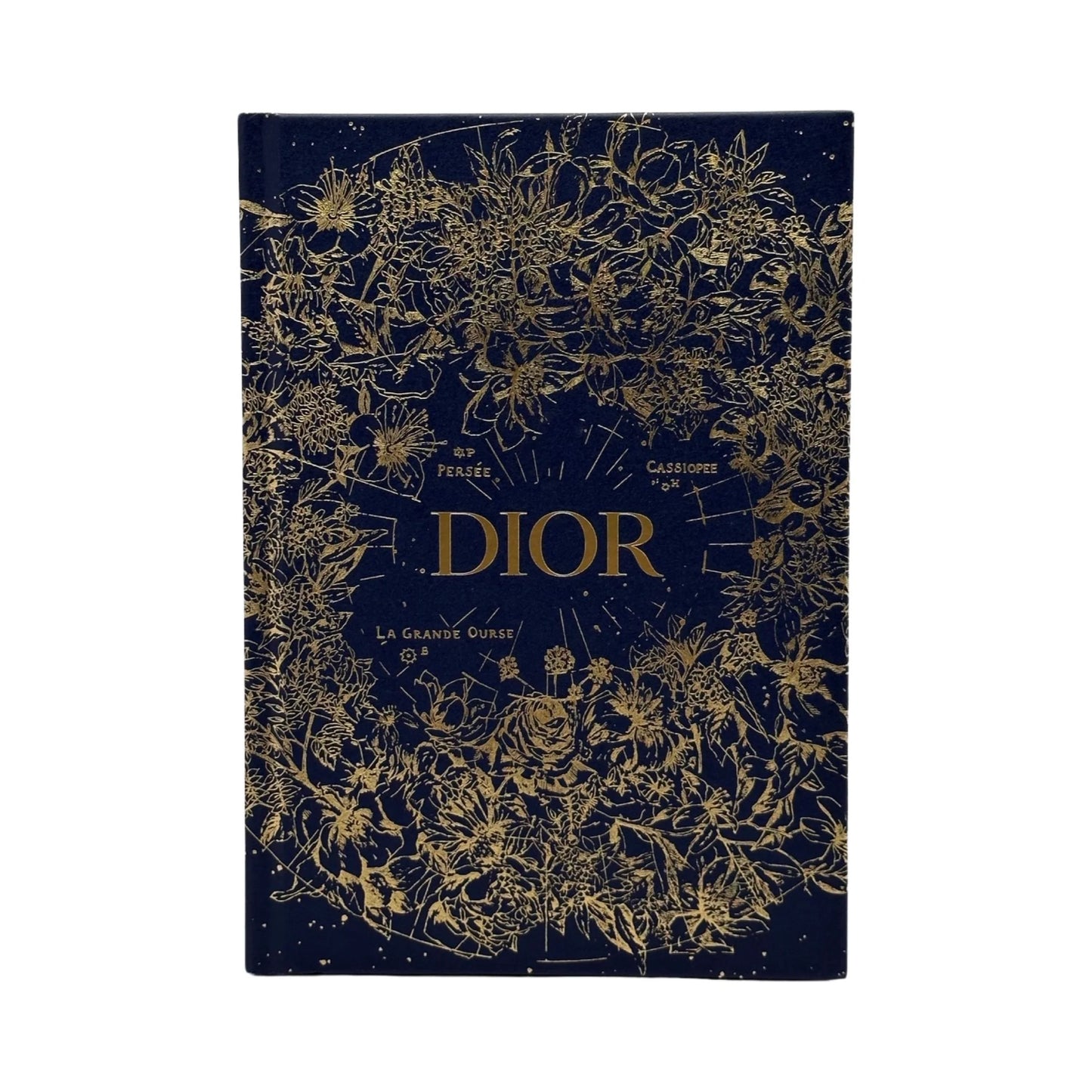 Dior Notebook (Navy & Gold)