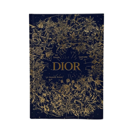 Dior Notebook (Navy & Gold)
