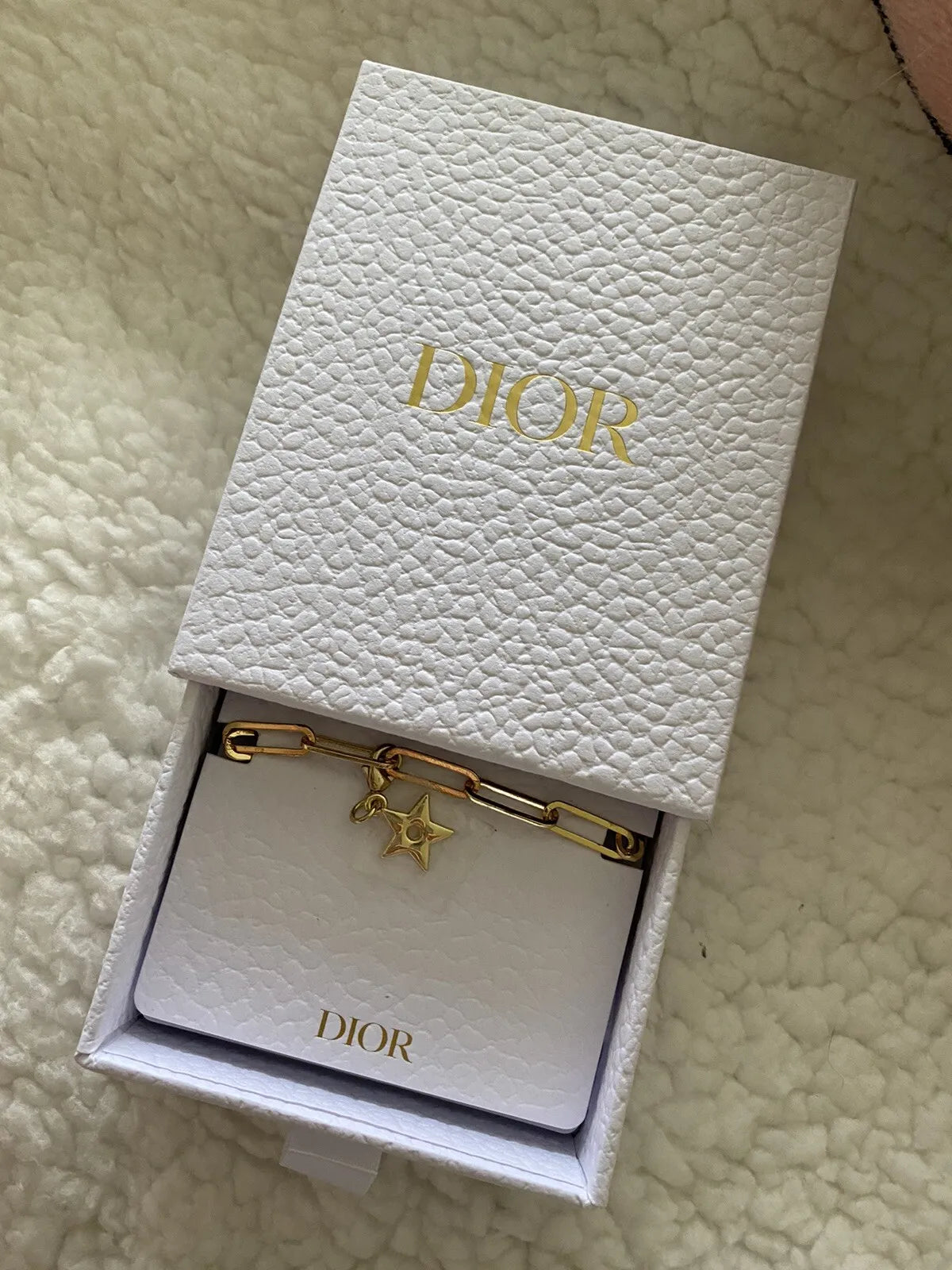 Dior Beauty Phone Charm - Gold