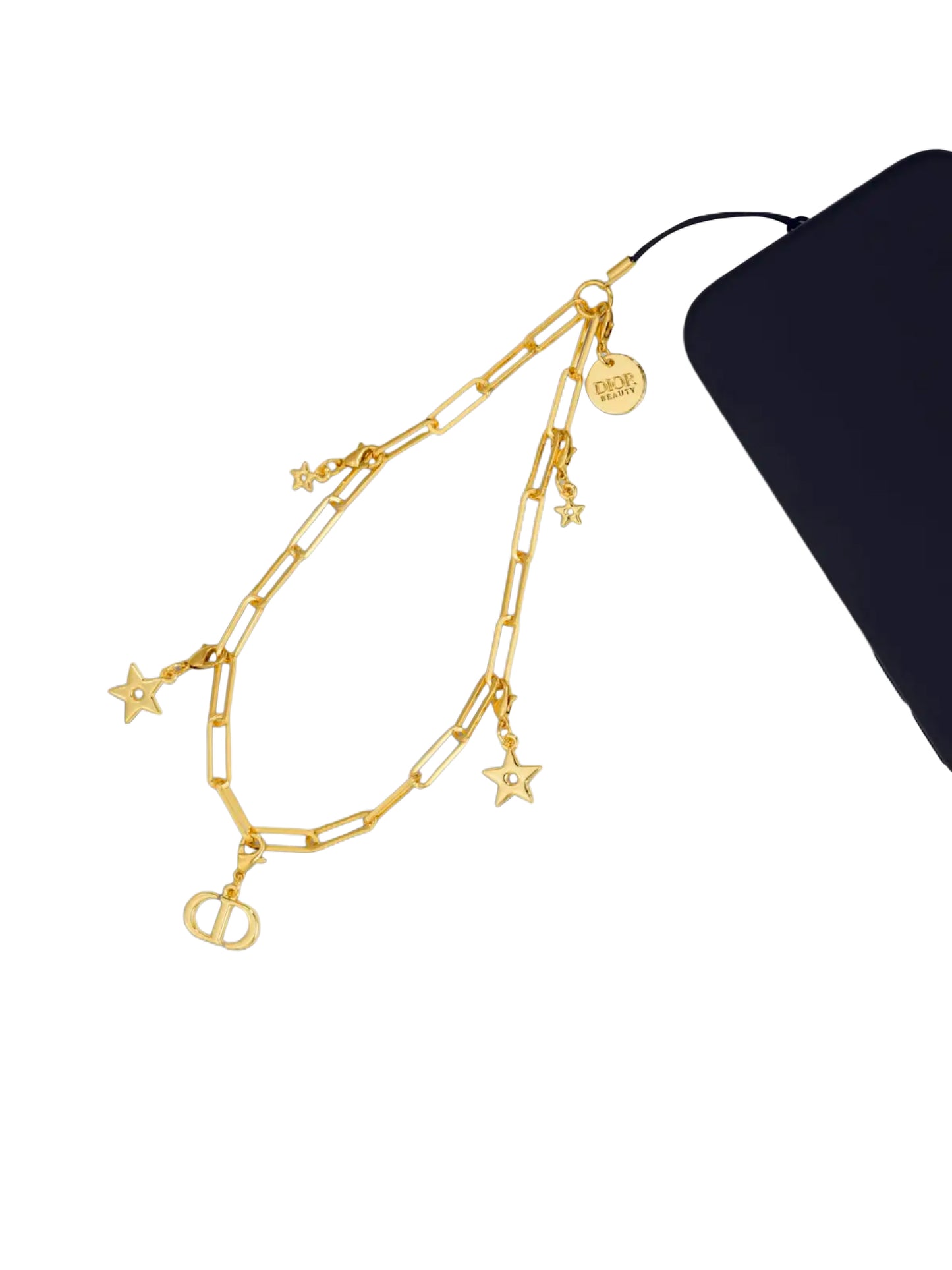 Dior Beauty Phone Charm - Gold
