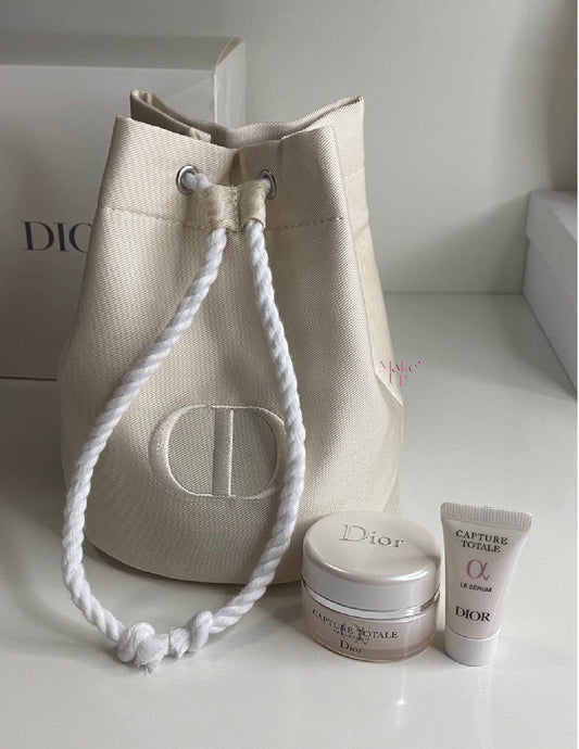 Dior Clutch White Bag
