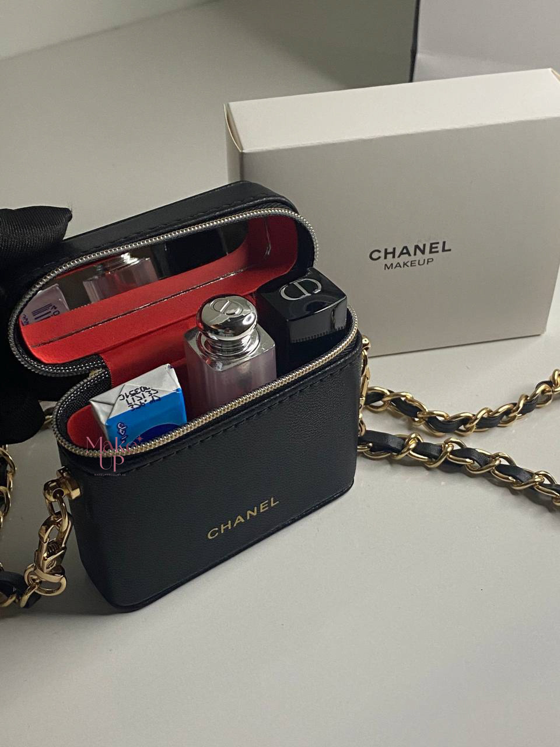 Chanel Cosmetics purchases Bag with Chain