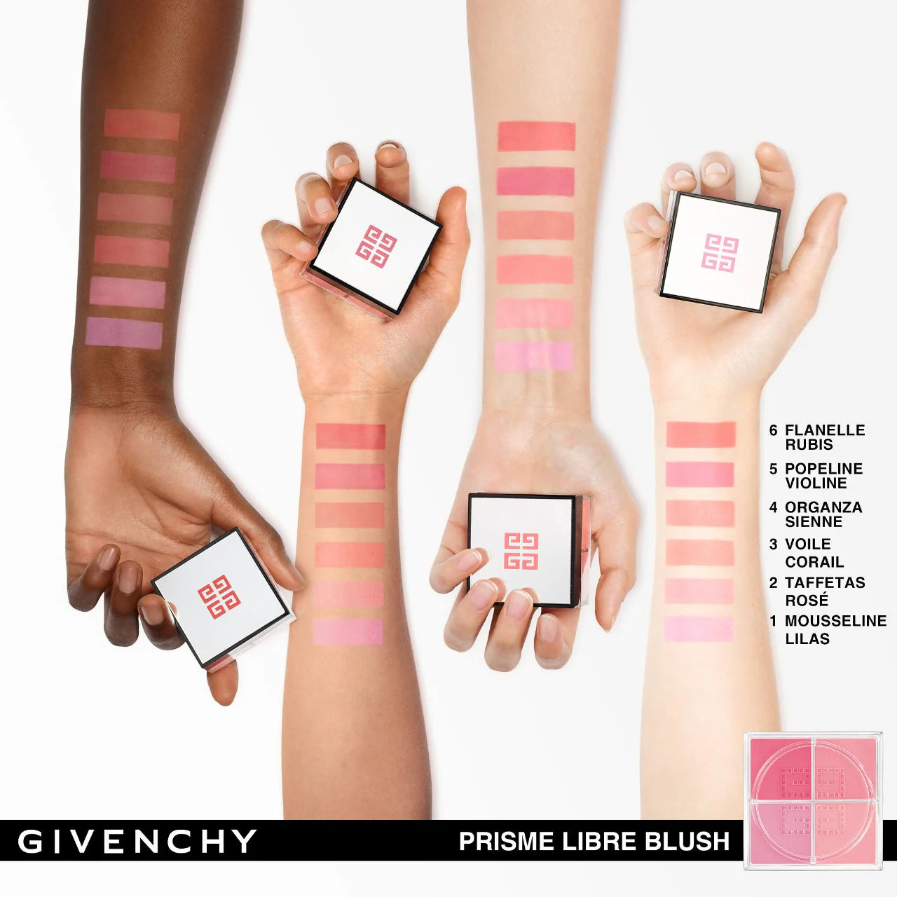 Givenchy Prisme Libre Loose Powder Blush -  5, Popeline Violine