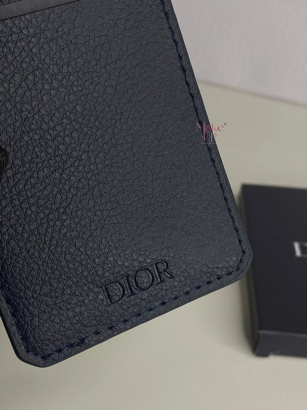 Dior Card Holder - Navy