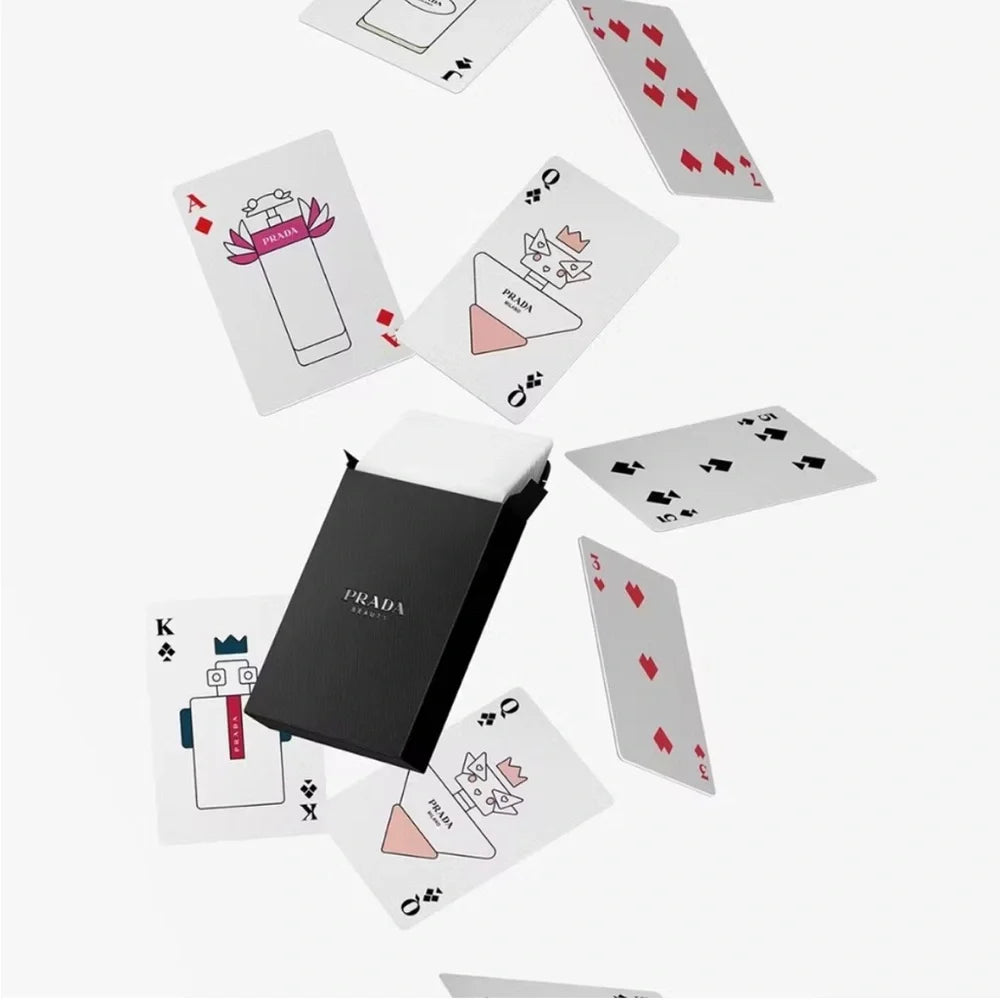 [Pre-Order] Prada Beauty Playing Cards Limited Edition Full Deck Set w/ Box Dust Cover