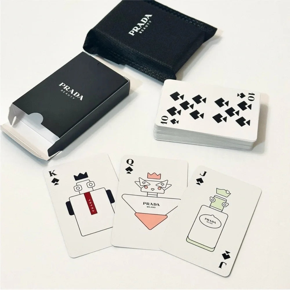 [Pre-Order] Prada Beauty Playing Cards Limited Edition Full Deck Set w/ Box Dust Cover