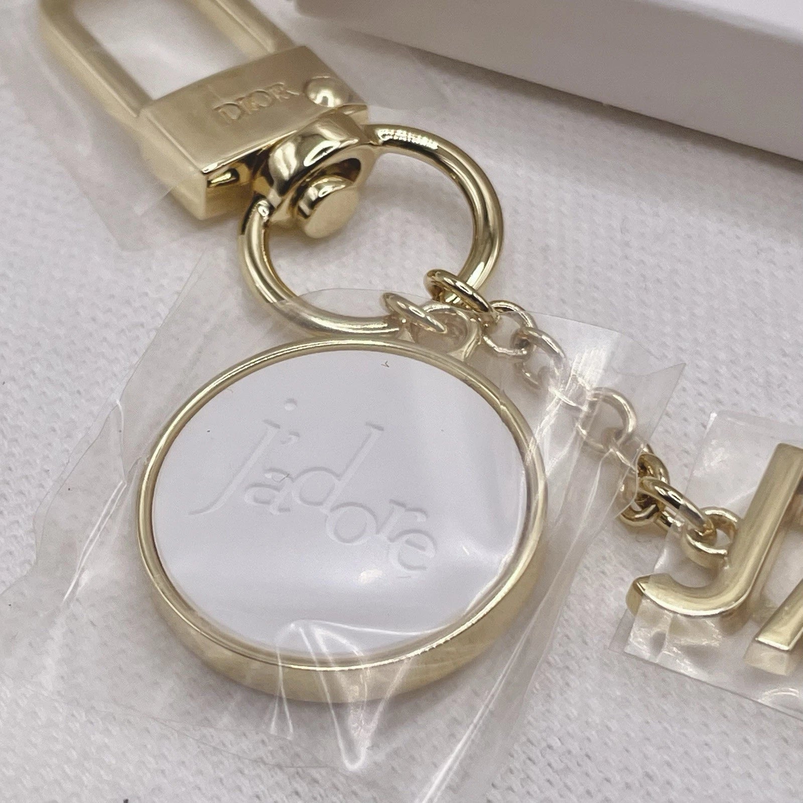 Dior J'adore Keychain Gold