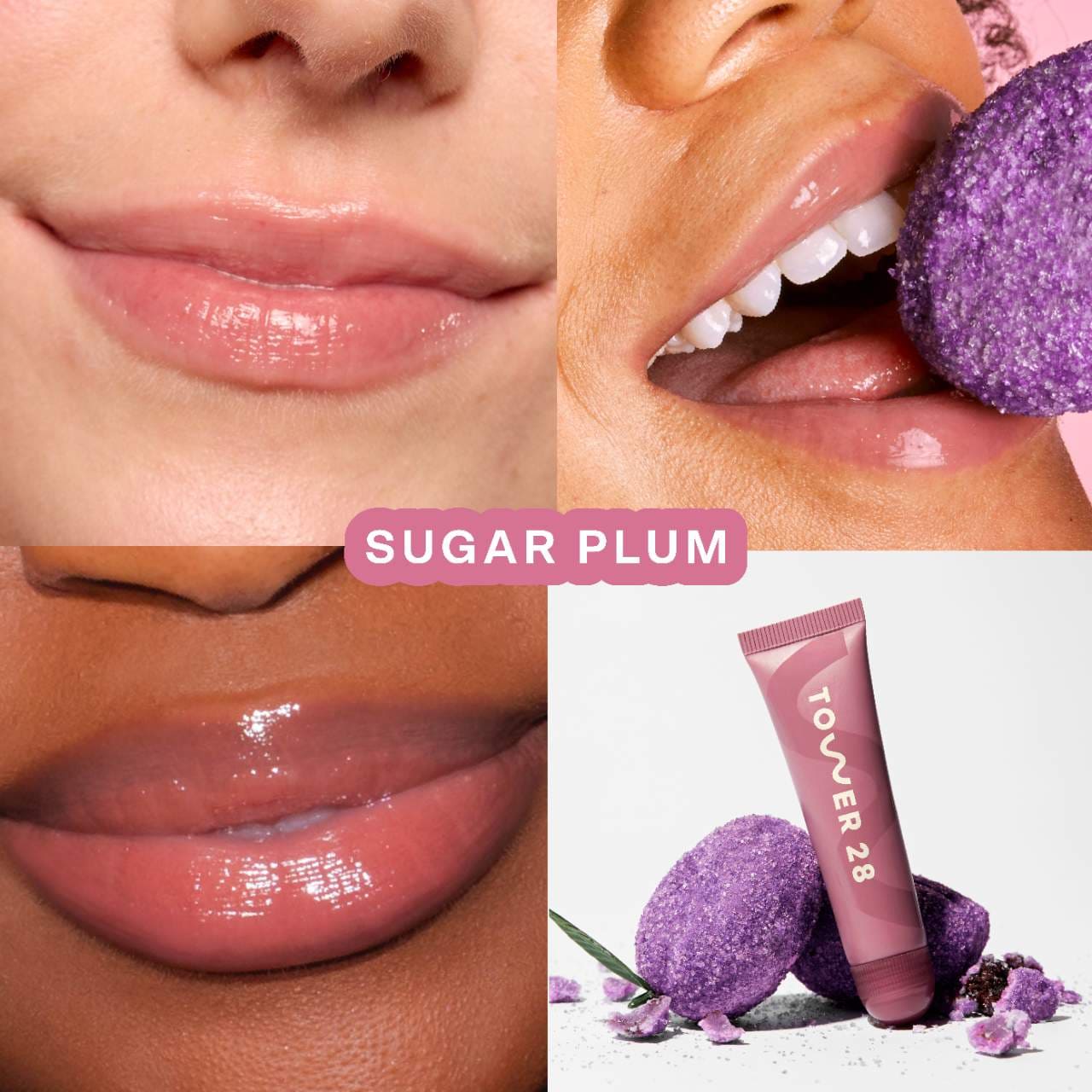 LipSoftie Hydrating Tinted Lip Treatment Balm - Sugar Plum